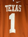 Texas Longhorns Jersey Youth Medium Nike Home Orange #1 University of Texas