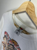Vintage Chicago Bulls Champs Tee - 1996 NBA Finals Caricature Graphic XL