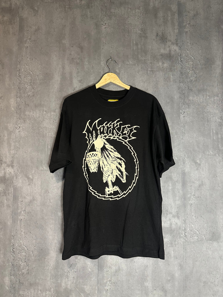 Market Basketball Skeleton Tee - Black (Size L)