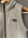 Patagonia Grey Vest Womens  Full ZIp Better Sweater XS