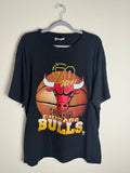 Vintage 1996 Chicago Bulls 70 Wins XLarge Black T-shirt