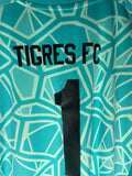 Tigres FC Teal Geometric Adidas Large jersey