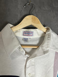 Vintage Mark Scot Collection Polo - White/Multi (XL)