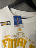 Vintage 2007 NBA Finals Tee – Spurs vs Cavaliers – Adidas Official