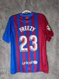 Nike FC Barcelona Home Custom Jersey Freezy 2021/22 Men’s Size Small