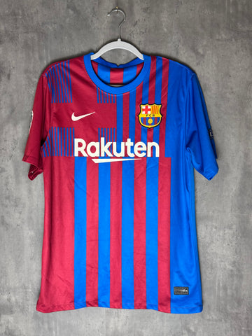Nike FC Barcelona Home Custom Jersey Freezy 2021/22 Men’s Size Small