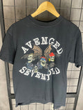 Avenge Sevenfold 2008 tour Reto Shirt Large