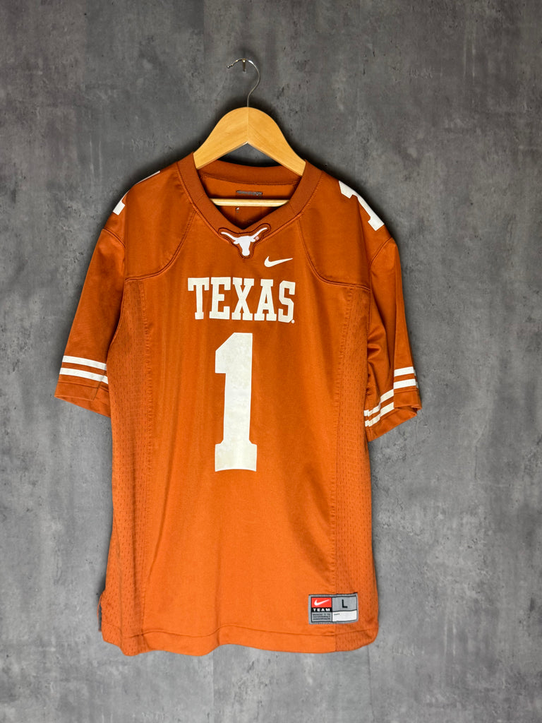 Texas Longhorns Jersey Youth Medium Nike Home Orange #1 University of Texas