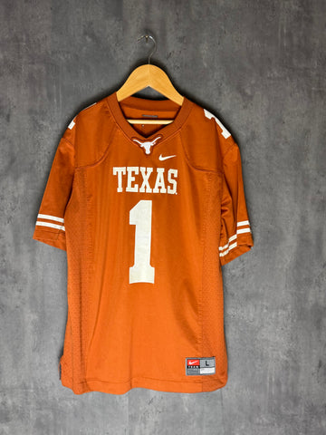 Texas Longhorns Jersey Youth Medium Nike Home Orange #1 University of Texas