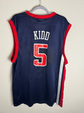 Vintage Reebok USA Basketball Jason Kidd Jersey Large