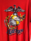 Vintage Marines The Few the Proud Red XXL Shirt