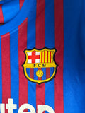 Nike FC Barcelona Home Custom Jersey Freezy 2021/22 Men’s Size Small