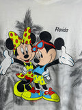 Vintage 90's Mickey Minnie Mouse Florida Disney World Shirt Small