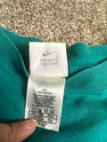 Nike Air Vintage 90's  Single Stitch Long Sleeve T-Shirt Youth XL Teal