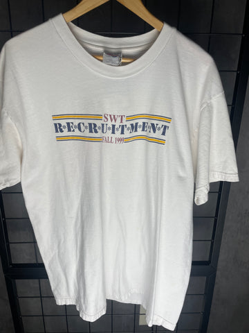 SWT Strutters Light Brown Vintage hanes beef Shirt Large