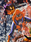 Vintage Spiderman Movie Promo Red Tie-Dye Large Shirt