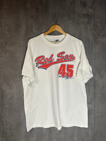 Vintage 90s Pedro Martinez Boston Red Sox T-Shirt - Size XL
