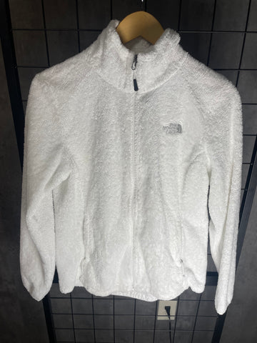 The North Face Jacket Womens M White Fleece Fuzzy