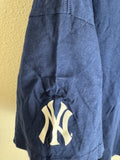 Vintage Y2K New York Yankees T Shirt XXL Gray Nike Center Check MLB