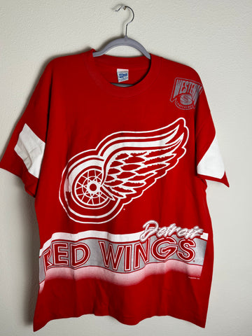 Vintage 94' AOP Detroit  Red Wings NHL