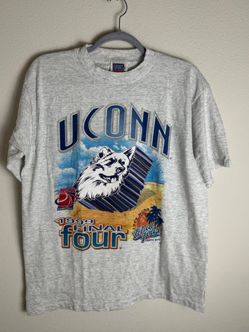 Vintage 1999 NCAA Uconn Final Four Large Shirt