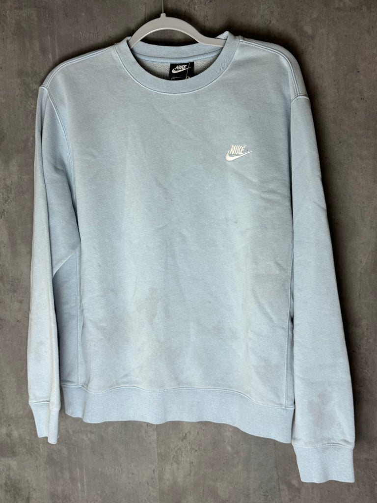 Nike Crewneck Blue Sweater Medium