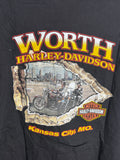 Vintage 1999 Harley Davidson Kansas City Mo XXL Shirt