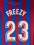 Nike FC Barcelona Home Custom Jersey Freezy 2021/22 Men’s Size Small
