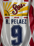 Chivas Guadalajara Atletica R. Paleaz Jersey - Size XL Red/White Vintage BOOT