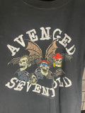Avenge Sevenfold 2008 tour Reto Shirt Large