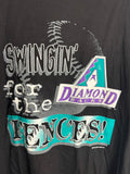 Arizona Diamondbacks T Shirt Swingin’ for the Fences XL