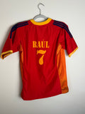 Vintage Spain 2002/2004 Raul 7 Home ORIGINAL Adidas VTG Rare Soccer Jersey