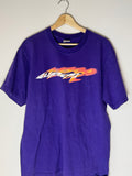 Supreme Wind Tee Purple Orange Large