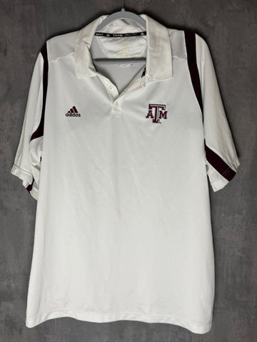 Texas A&M Adidas Polo Team Performance