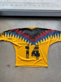 Vintage 1990s Club América Goalkeeper Jersey #14 Adidas Mexico Eagle Wings Design Rare