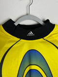 Vintage 90s Adidas Climacool Soccer Jersey Goalkeeper Yellow Lava Lamp Large