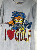 Vintage Garfield “I Love Golf” Tee - 90s Delta Tag Large