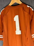 Texas Longhorns Jersey Youth Medium Nike Home Orange #1 University of Texas