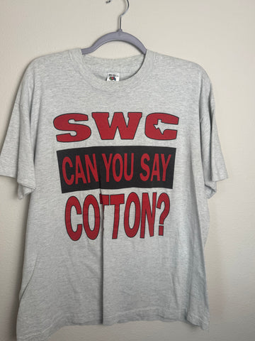 Texas Tech SWC Can You Say Cotton Vintage Shirt XL