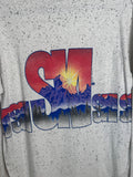 90's SM Wolf creek Colorado AOP Shirt Large