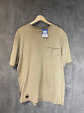 Thrashed Carhartt Shirt Brown Large