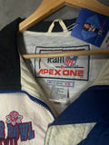 STAINED * Vintage Apex one Super Bowl XXVII Champions Cowboys Windbreaker Jacket Medium