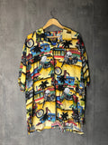 Vintage Harley Hawaiian Button Up XXL