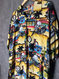 Vintage Harley Hawaiian Button Up XXL
