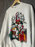 Mickey Goofy Donald Duck Christmas Sweater