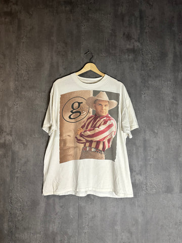 Vintage 90s Garth Brooks Tour Tee - Hanes Beefy