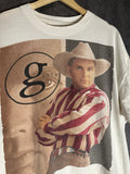 Vintage 90s Garth Brooks Tour Tee - Hanes Beefy
