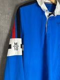 Messi Blue Long Sleeve Polo