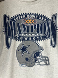 Vintage Dallas Cowboys Super Bowl XXX Champions T-Shirt