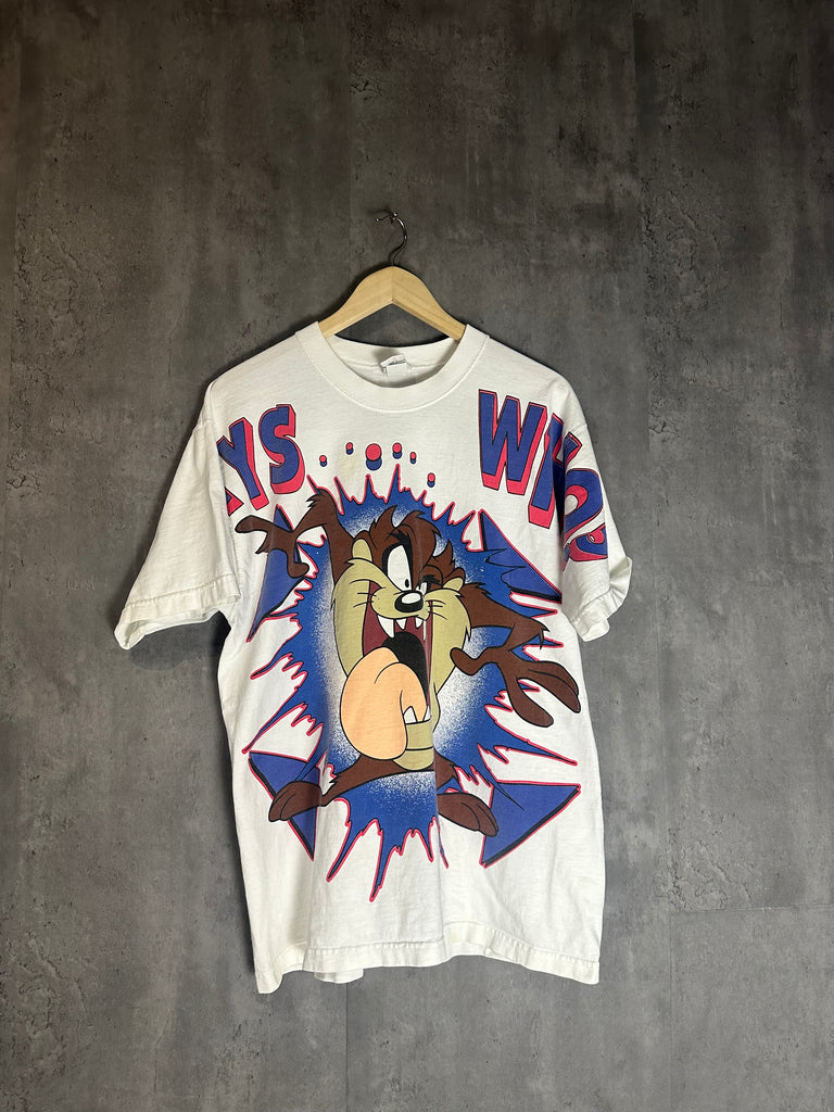 Vintage Taz "Says Who" AOP Shirt
